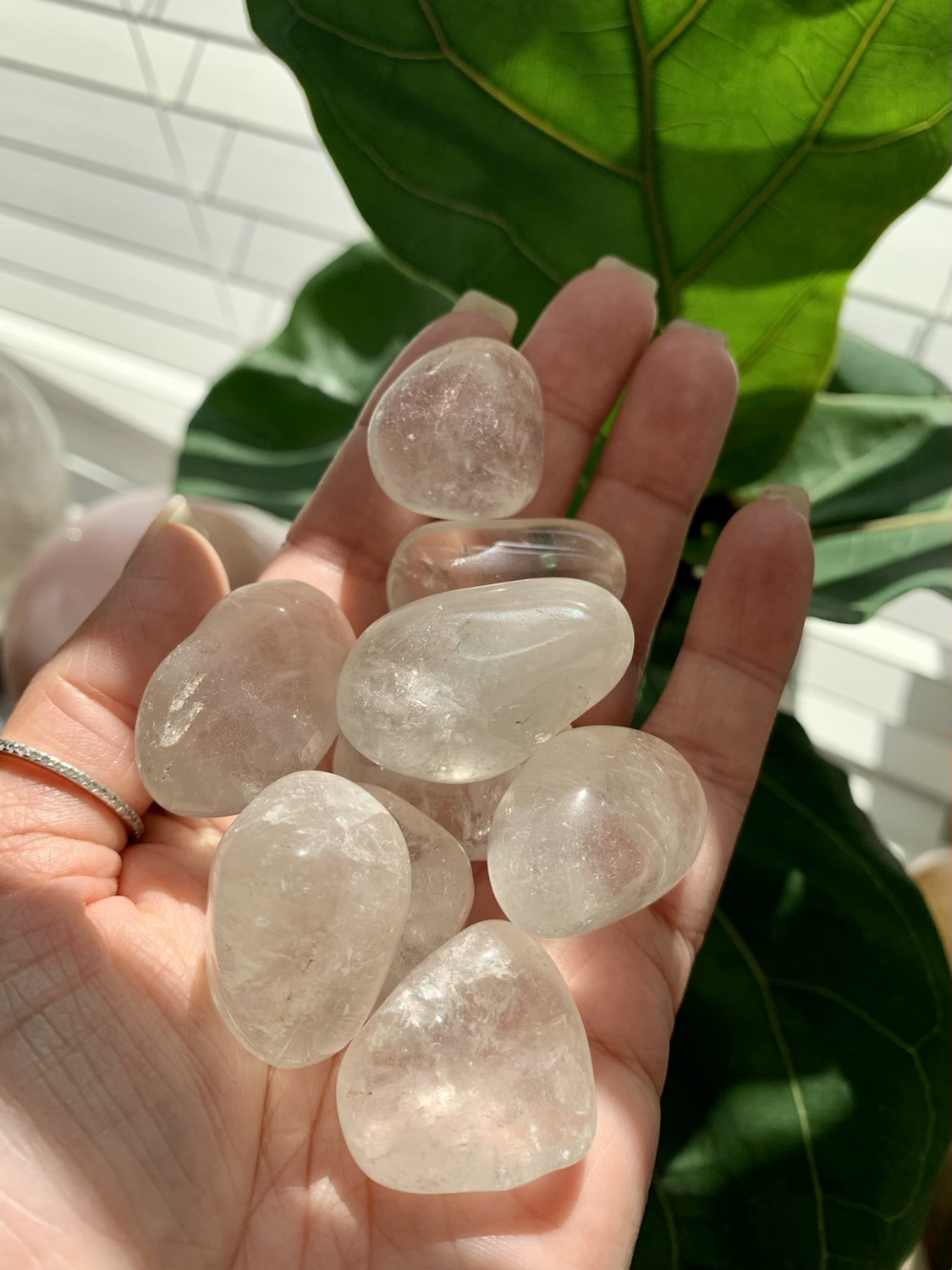 Tumbled Clear Quartz- Master Healer