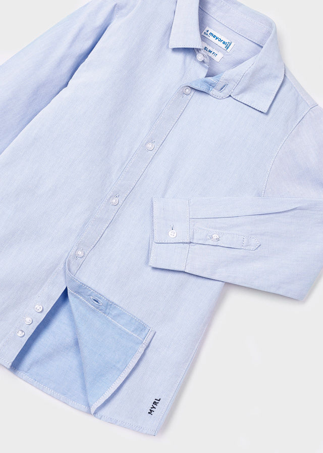 Miniatura: Camicia azzurra basica