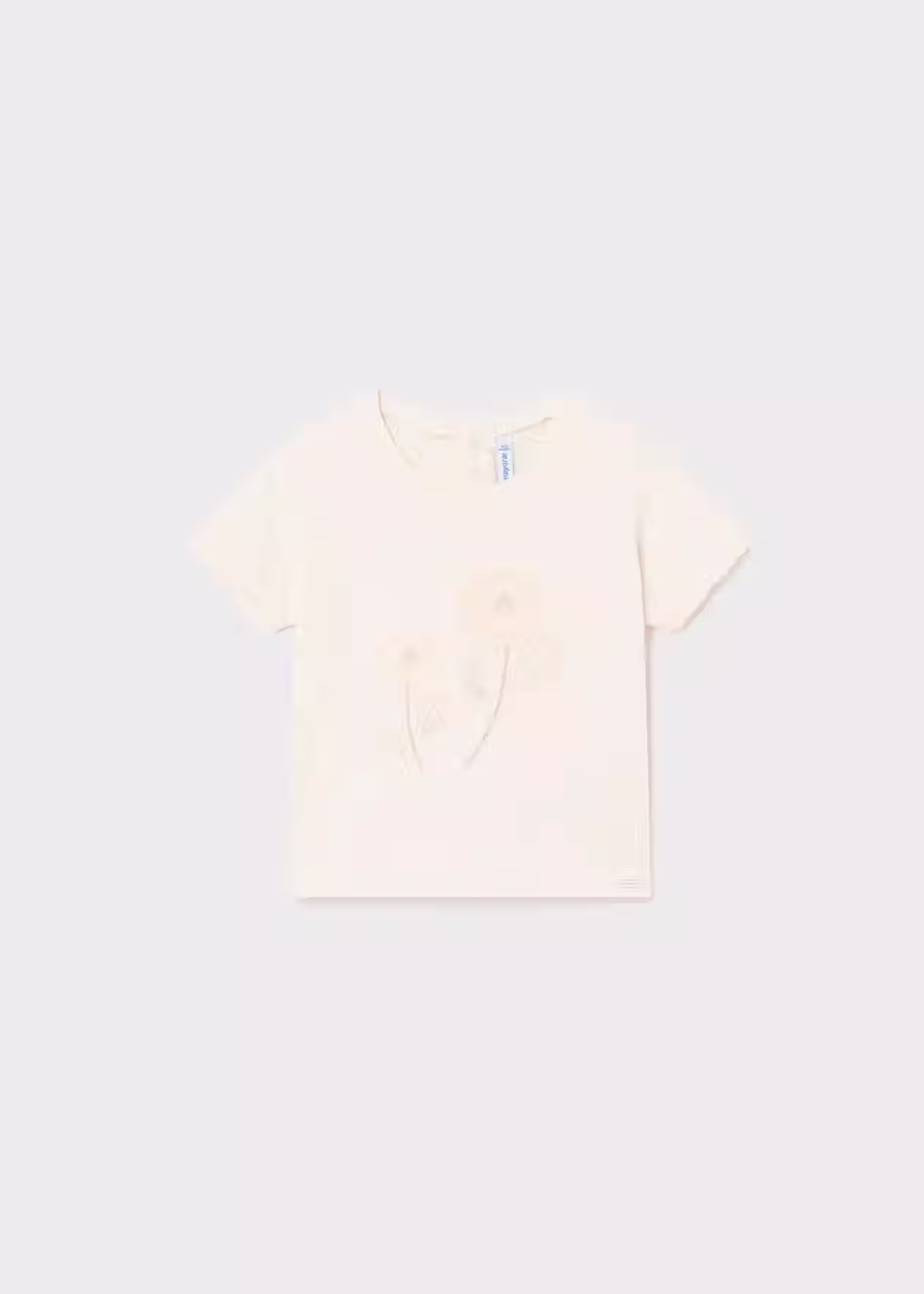 Copia di Maglietta ricamata Better Cotton neonata