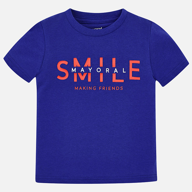 Maglietta bambino manica corta smile