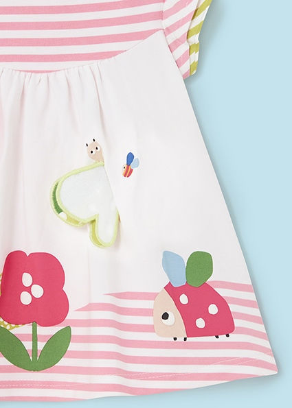 Miniatura: Vestito stampato Better Cotton neonata