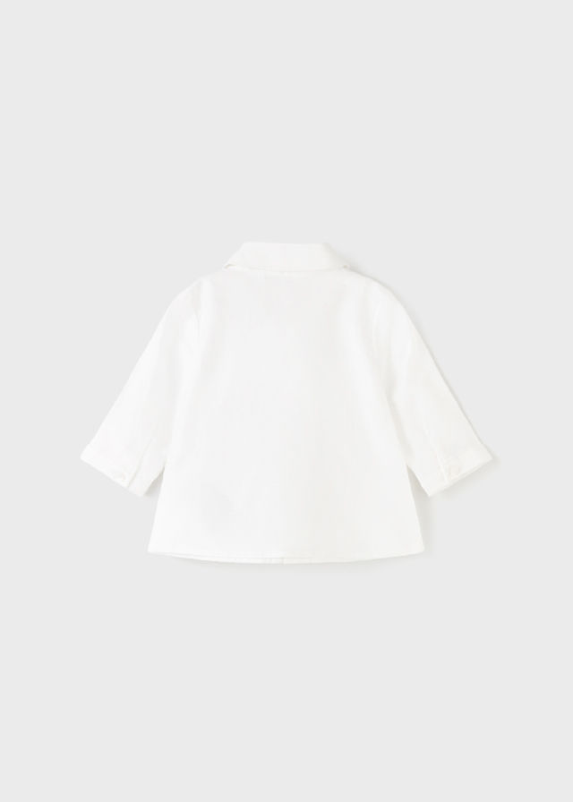 Miniatura: Camicia manica lunga papillon neonato