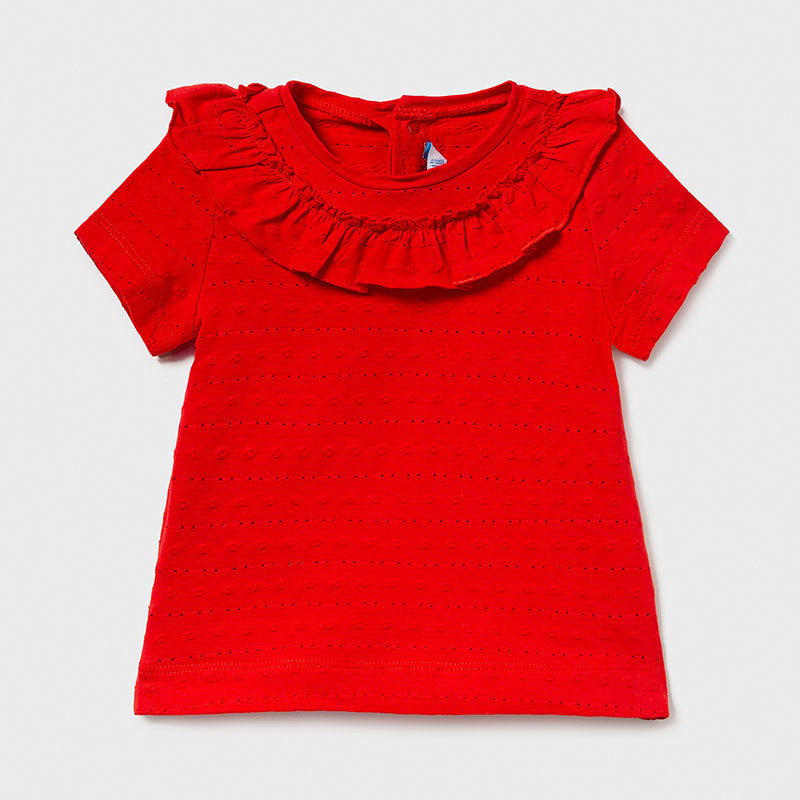 Maglietta volant bimba