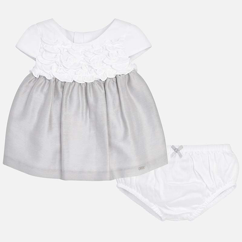 Vestito con culotte neonata