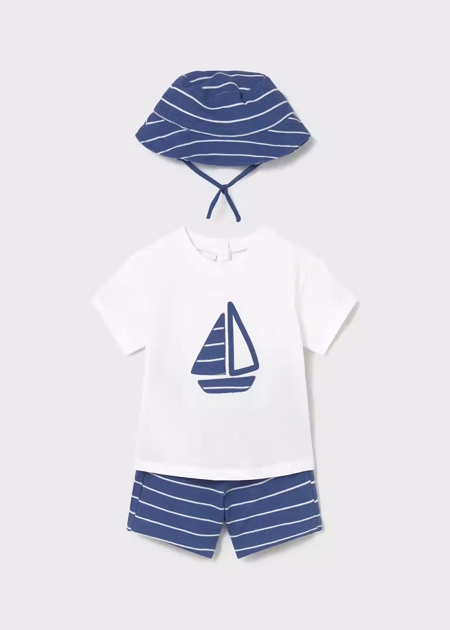 Completo in maglia 3 pezzi con cappello