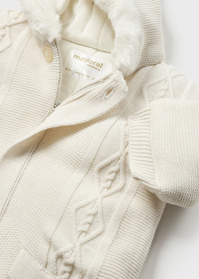 Miniatura: Tuta termica tricot neonato