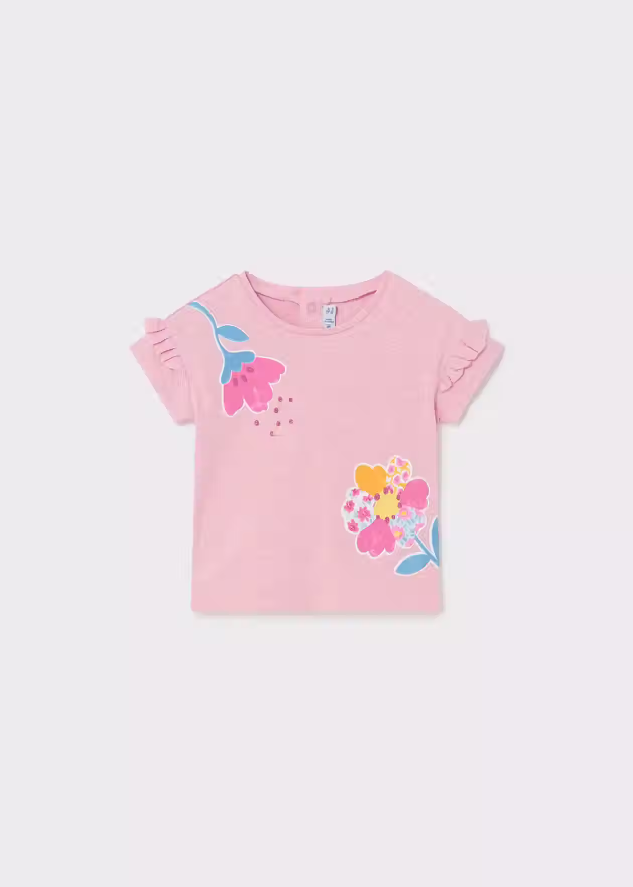 Maglietta stampata Better Cotton neonata