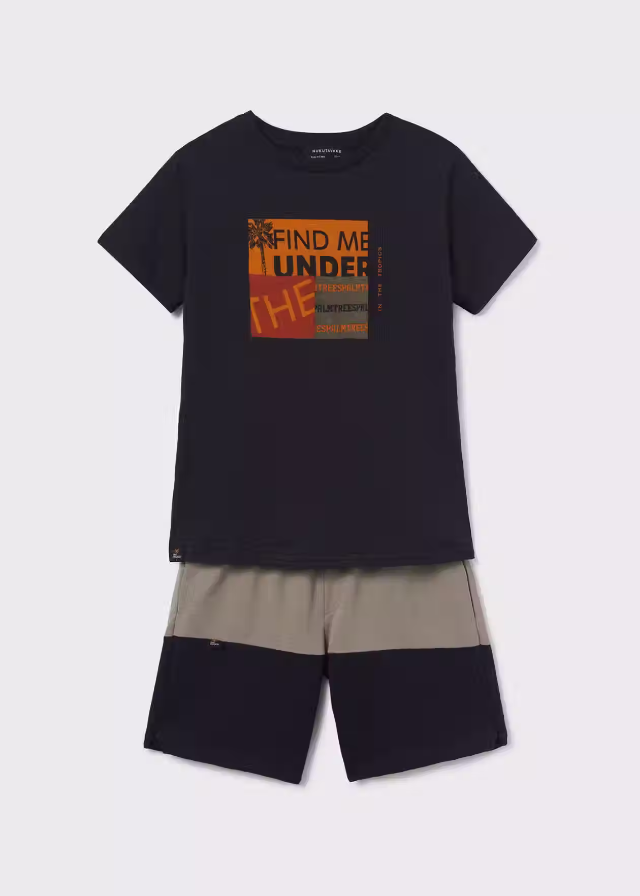 Completo 2 pezzi cotone ragazzo