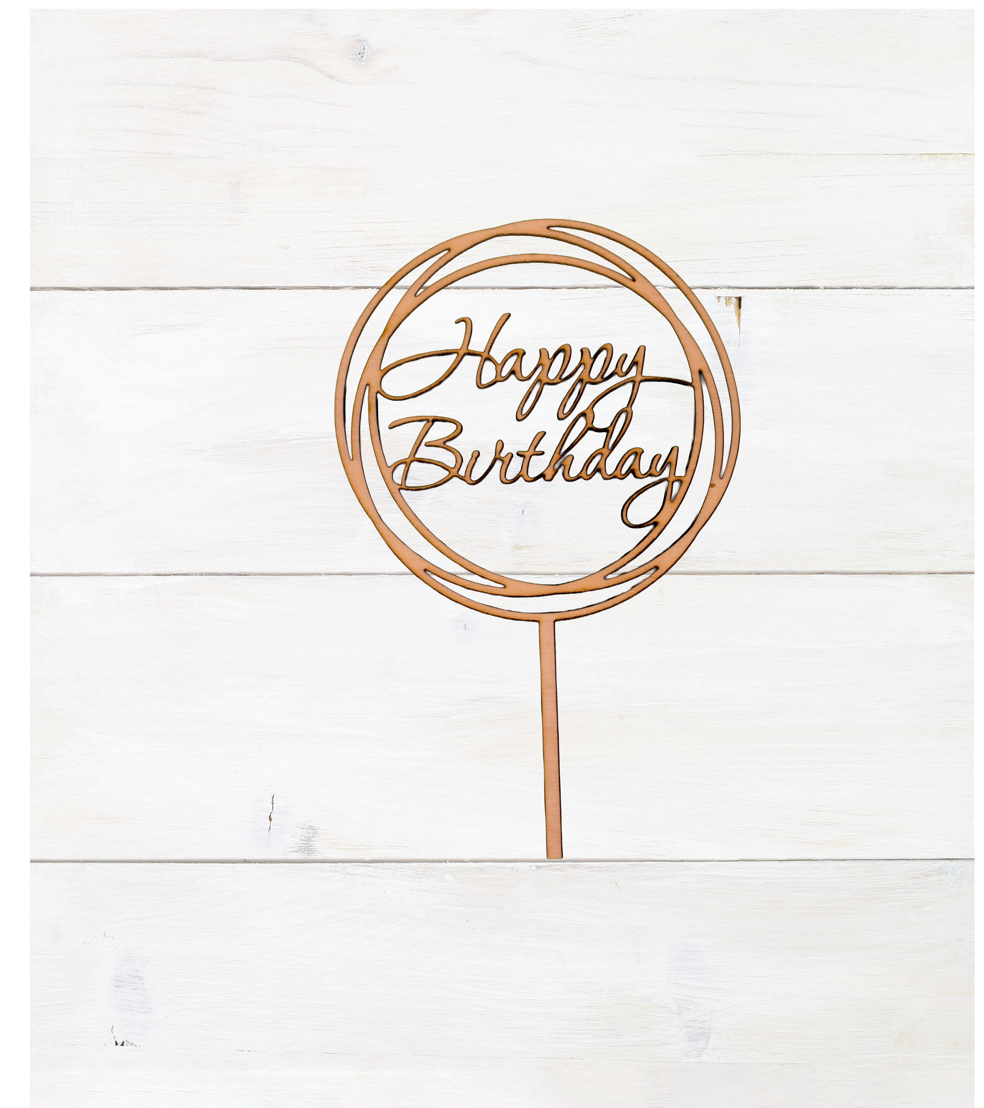 Verjaardag prikker rond