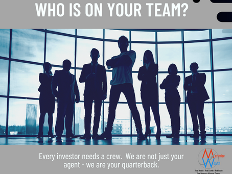 🏈 Who’s On Your Investment Team?