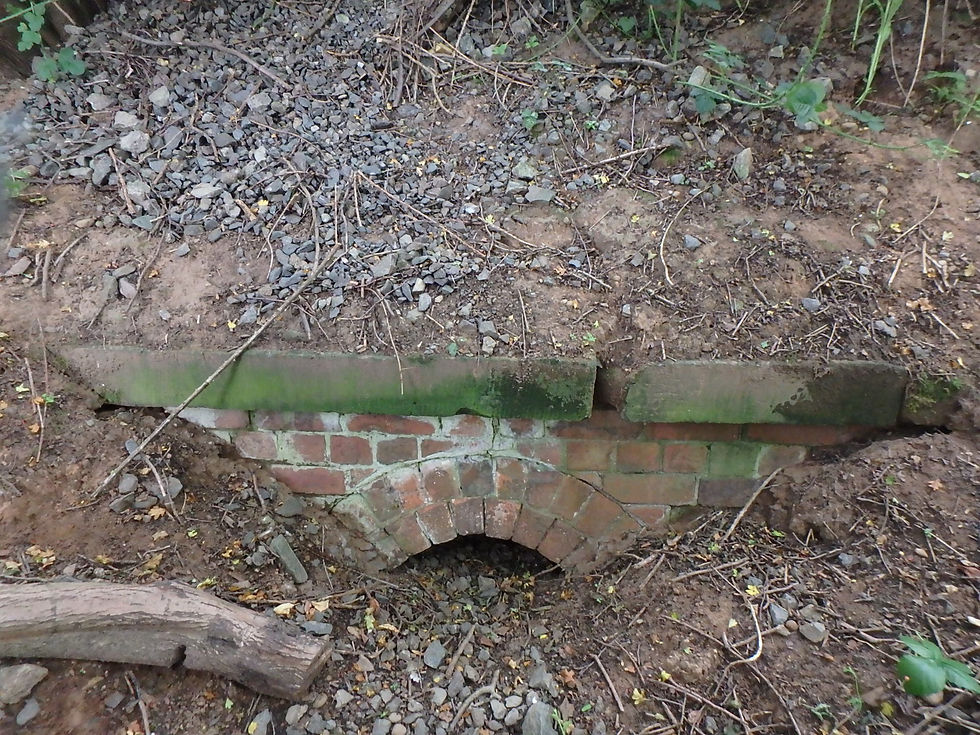 Buried culvert barrel, no problem