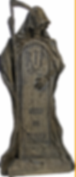 ITEM: REST IN PIECES GRIM REAPER HALLOWEEN TOMBSTONE GOTHIC DECOR GARDEN GRAVEYARD STATUE, 25 INCH, GREYSTONE
QUANTITY: 1
PRICE: $15/DAY
DESCRIPTION: 2.08-FT
CATEGORY: HALLOWEEN