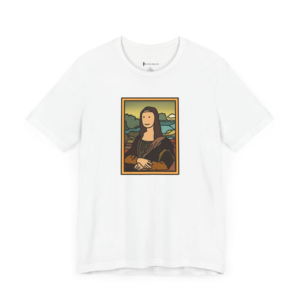 Thumbnail: Mona Lisa Jersey Short Sleeve Tee