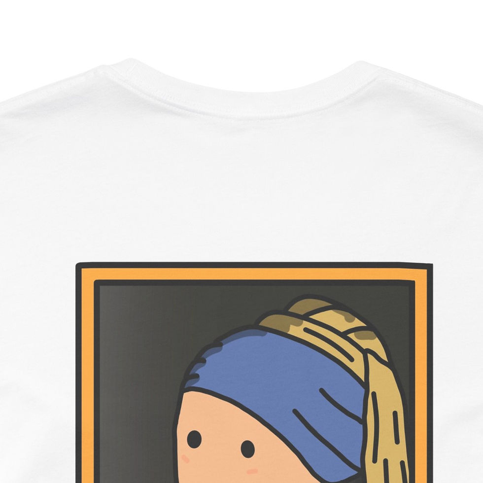 Thumbnail: Girl with the pearl earring Short Sleeve Tee