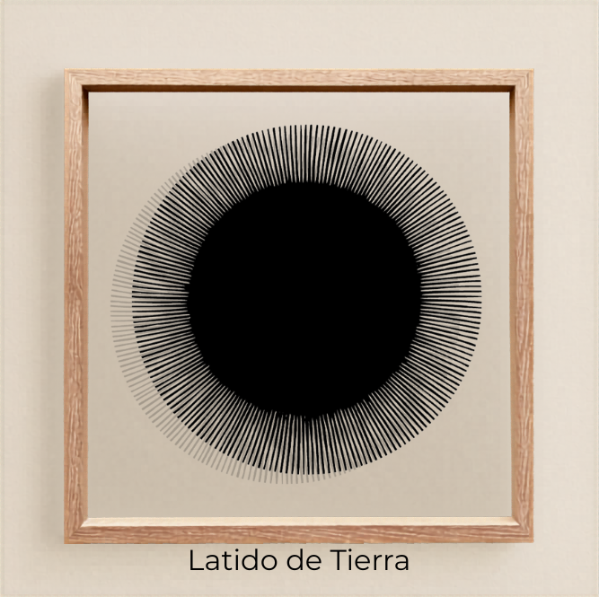 Latido de Tierra entre vidrios de frente