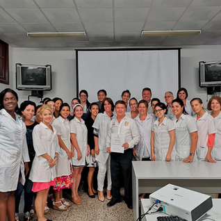 Dr. Víctor Hugo Toledo Minutti Imparte Curso en la Universidad de Ciencias Médicas de la Habana Facu