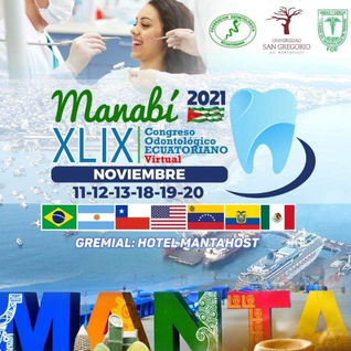 DR. VÍCTOR HUGO TOLEDO PONENTE INTERNACIONAL XLIX CONGRESO ODONTOLÓGICO ECUATORIANO MANABÍ 2021