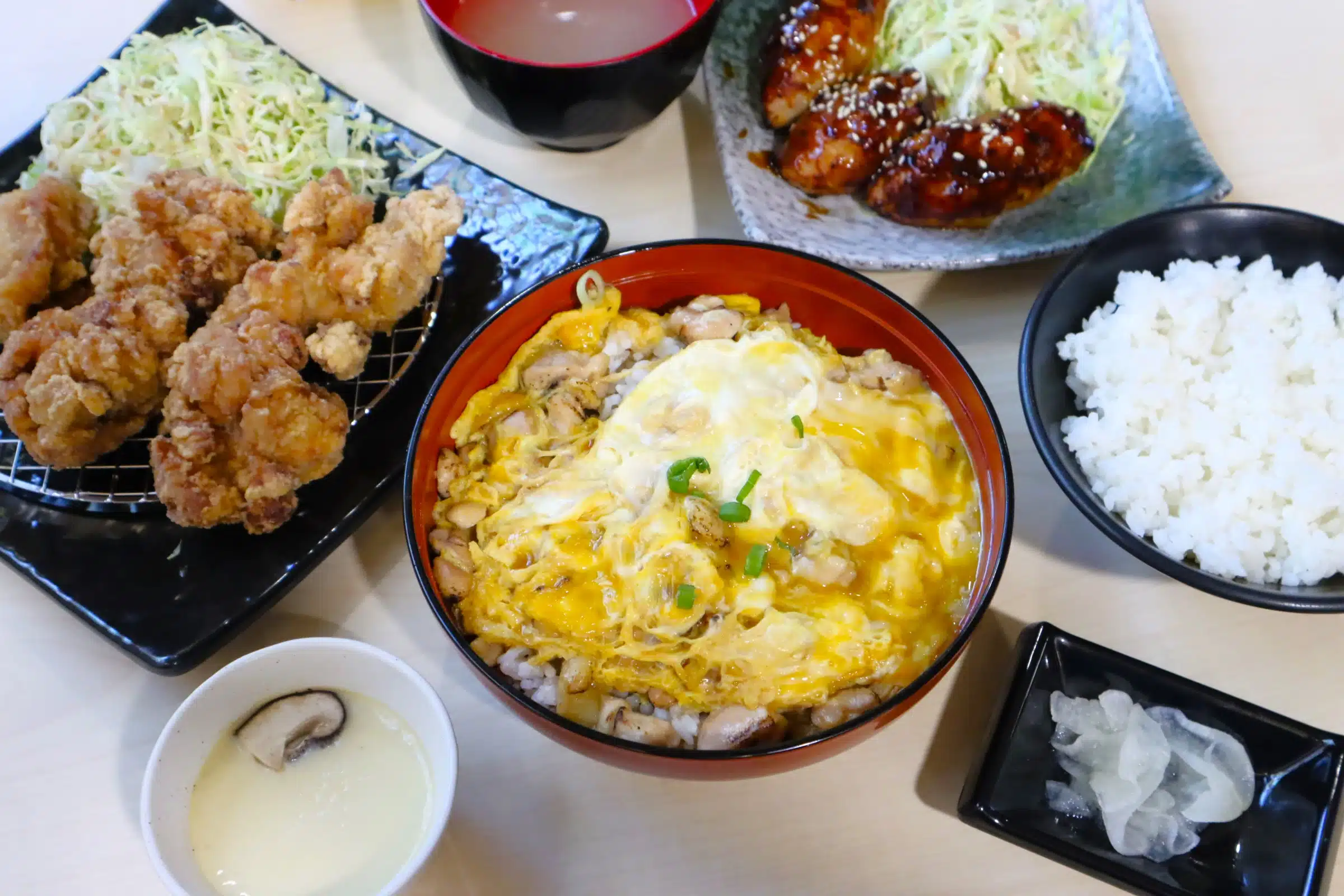 Tori Sanwa Oyako Don and Chicken Karaage Raffles City