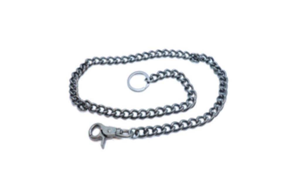 34" Wallet Chain Gun Metal