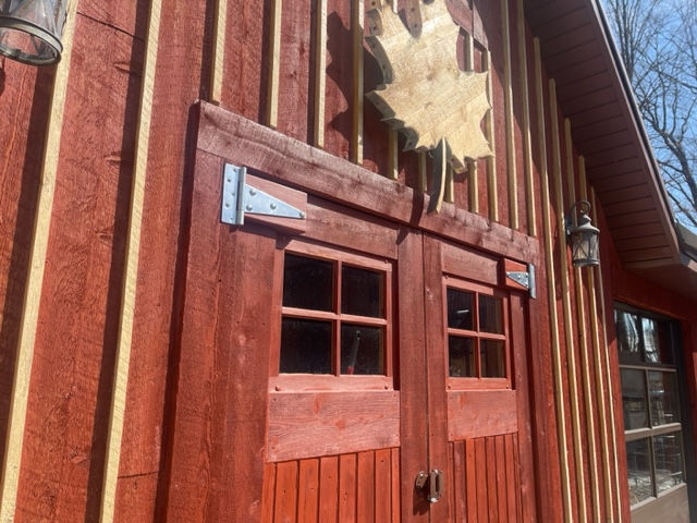 Front Doors of Twin Creek Maple Sugarhouse