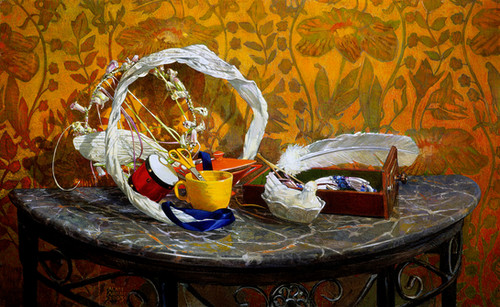 Still Life with Feather | Alan Larkin