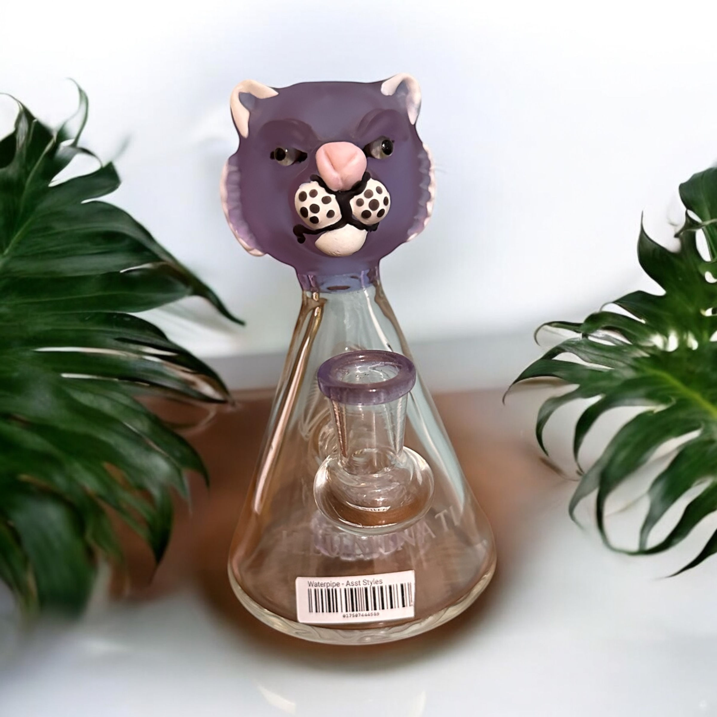 Purple Illuminati Cat Bong