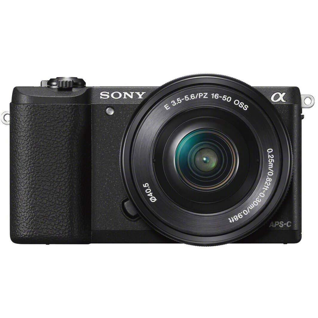 Sony Alpha ILCE5100L 24.3MP Digital SLR Camera (Black) with 16-50mm Lens