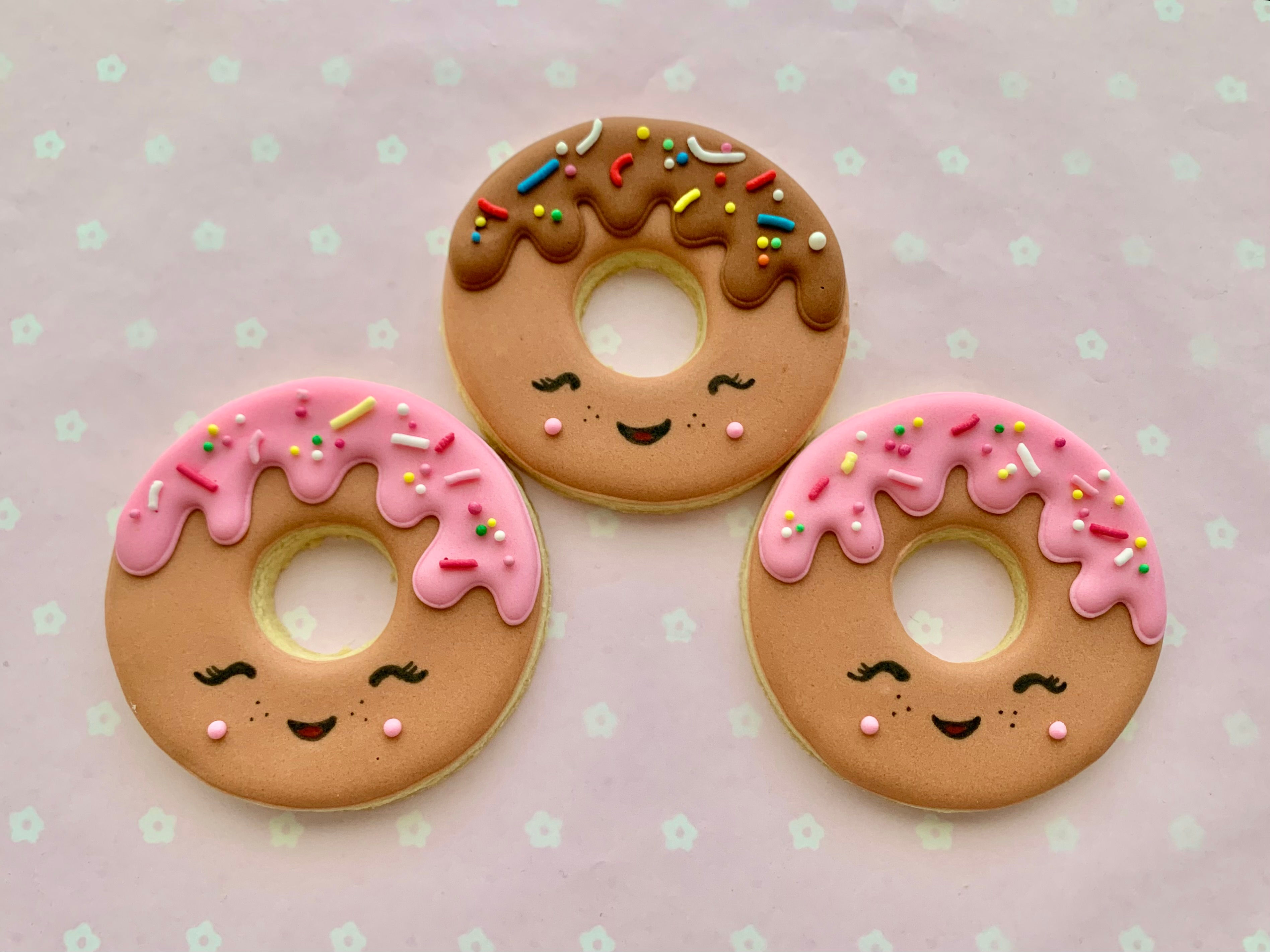 Kawaii Doughnut Cookie