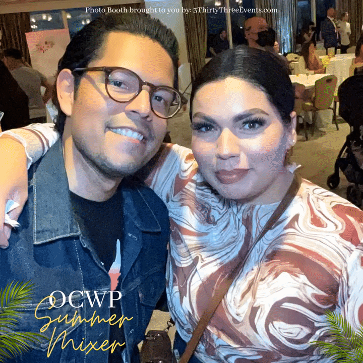 Orange county wedding professionals mixer selfie booth by 3 Thirty Three Events
