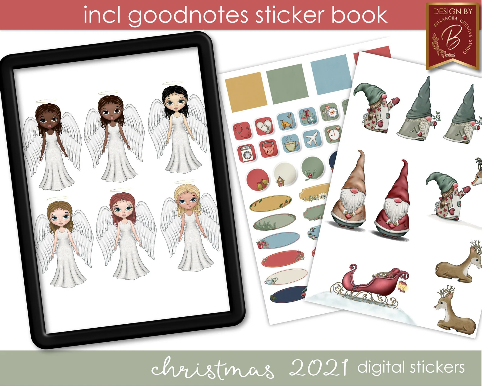Christmas 2021 - digital sticker set