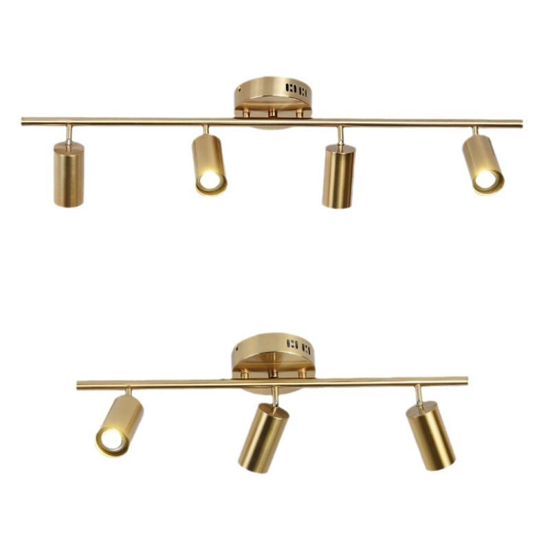 Thumbnail: Nordic Style Adjustable Gold Spotlight for Rooms