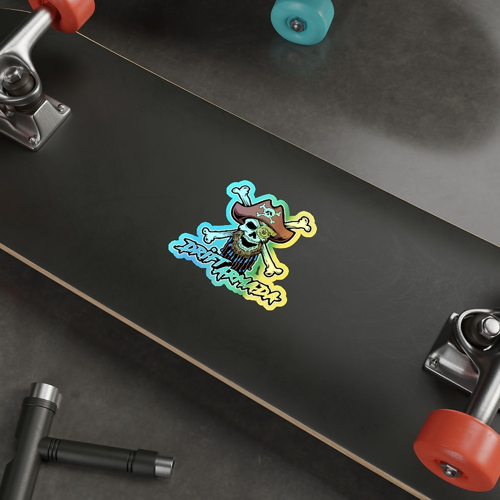 Thumbnail: Holographic Drift Pirate Sticker