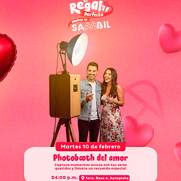 📸 Photobooth del Amor – Martes 10