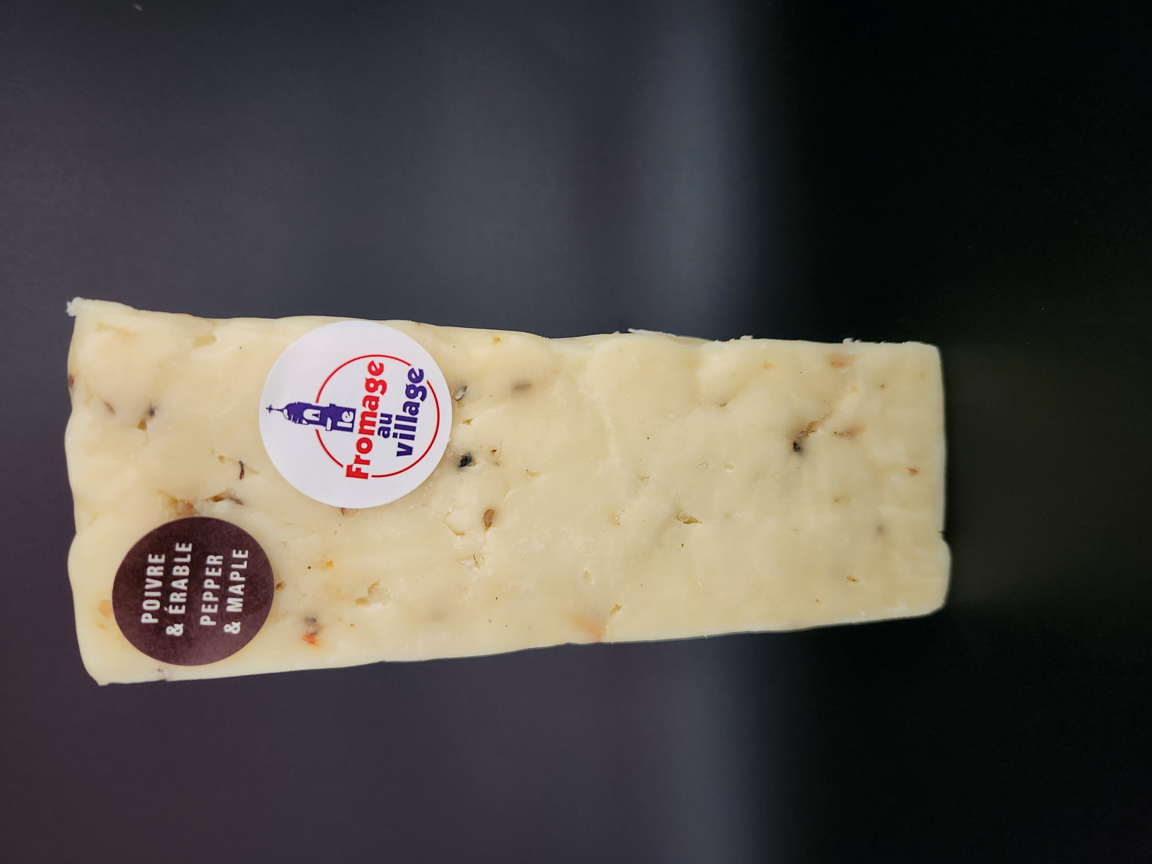 Cheddar Poivre et Érable