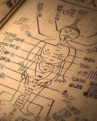 Acupuncture vieux livre
