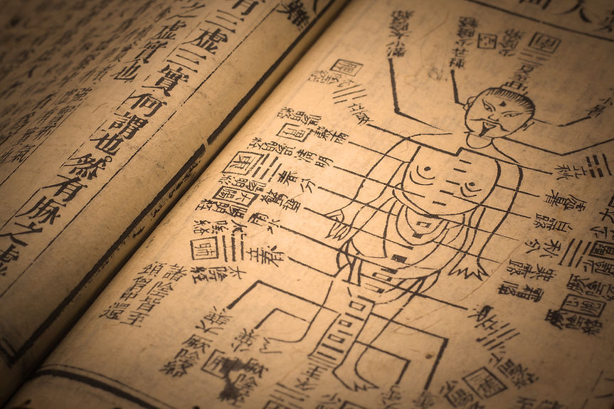 Acupuncture old book