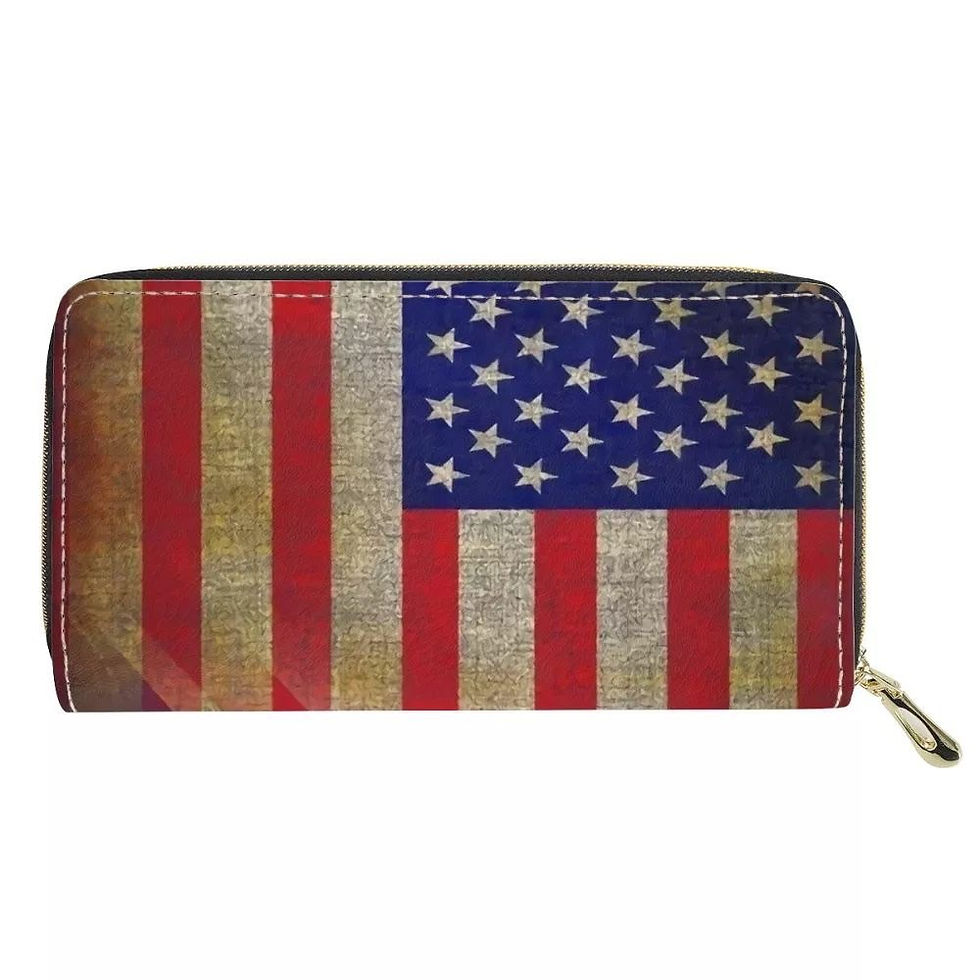 Thumbnail: Luxury  Tote Bags American Flag  2021