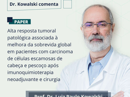 Pacientes com carcinoma espinocelular que respondem bem à imunoterapia e quimioterapia antes da cirurgia têm maior taxa de sobrevida, aponta estudo