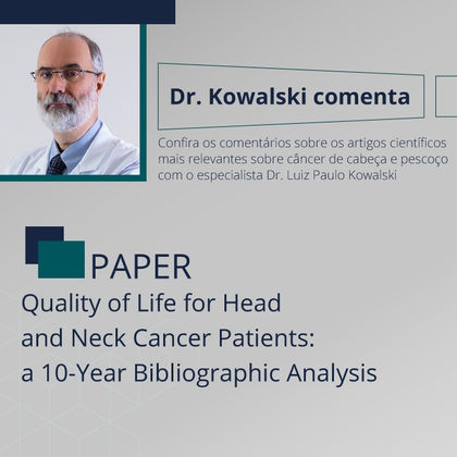 Revisão de 444 estudos de câncer de cabeça e pescoço mostra que foco é maior nos sintomas dos pacientes