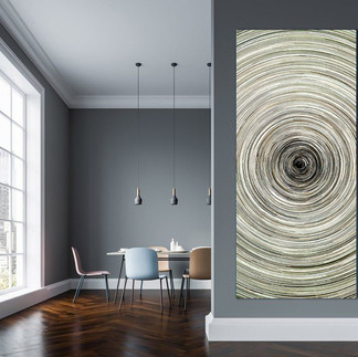 Star time lapse fine art astrophotography vertical print