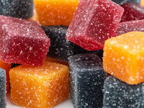 cannabis gummy product photography