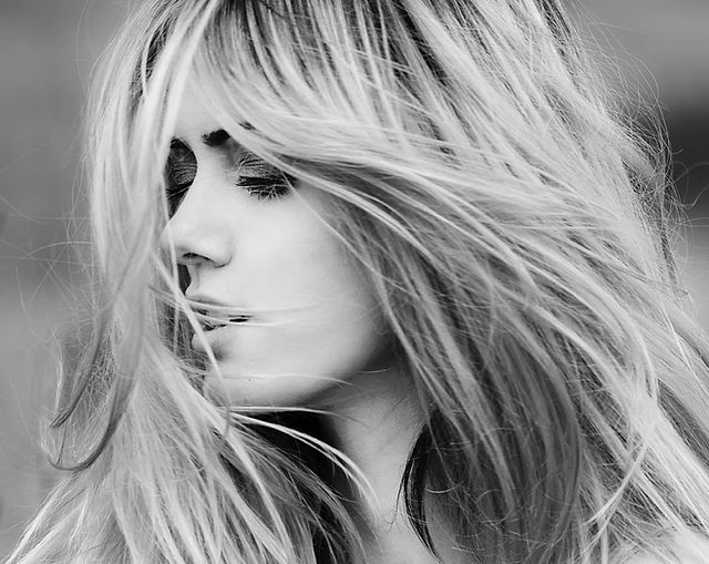 Fashion portrait of female model