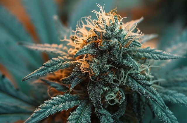 cannabis macro photography