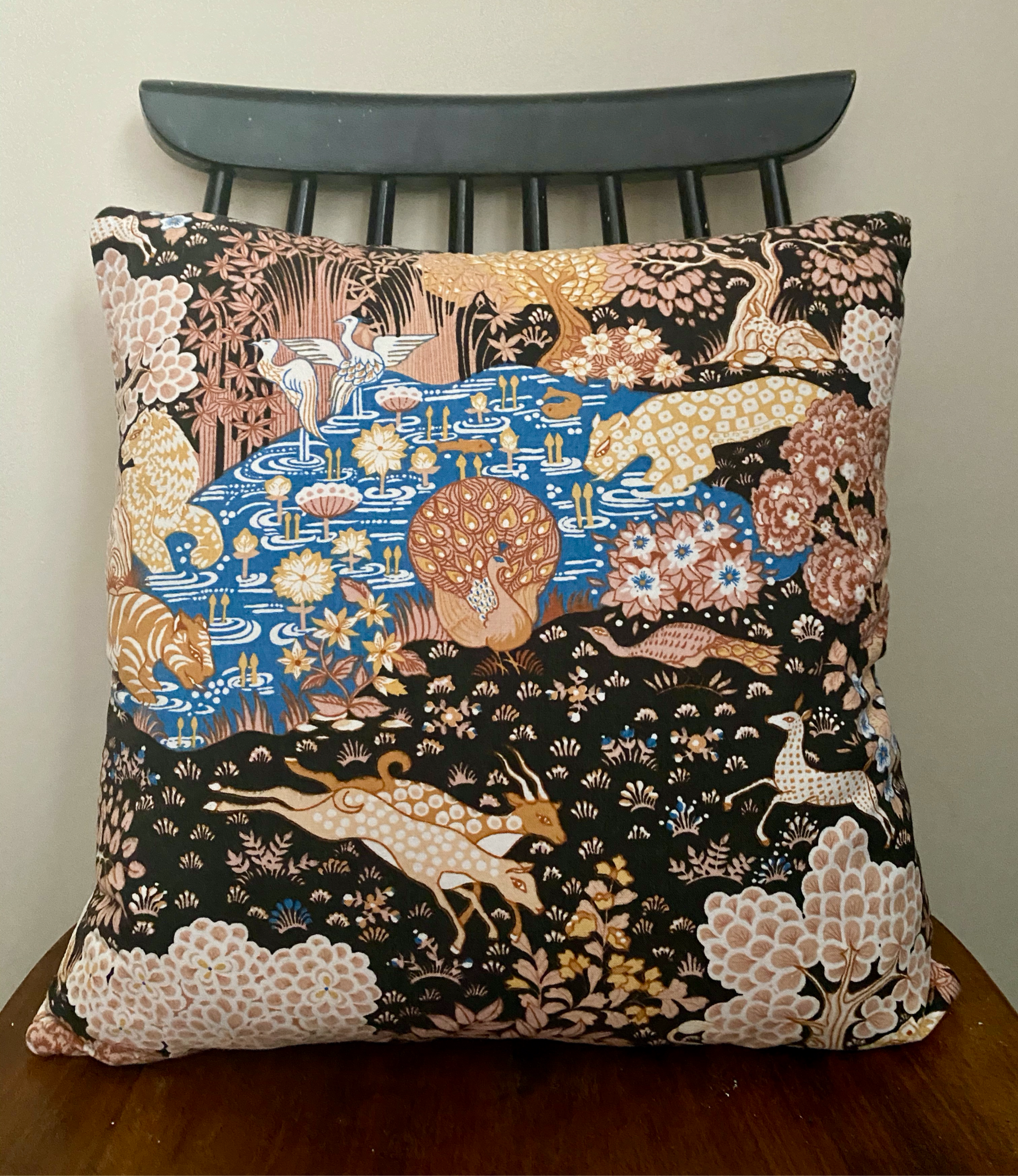 Rare Sanderson 'Animal Kingdom' Cushion Cover.