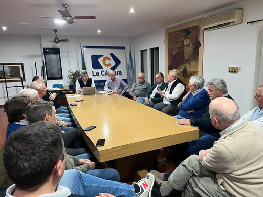 Encuentro de generaciones en la Cámara de Comercio e Industria de Trenque Lauquen