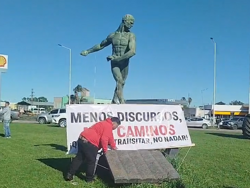 Más Caminos: Productores casarenses protestan por las inundaciones