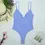 Thumbnail: Solid Color One Piece Swimsuit