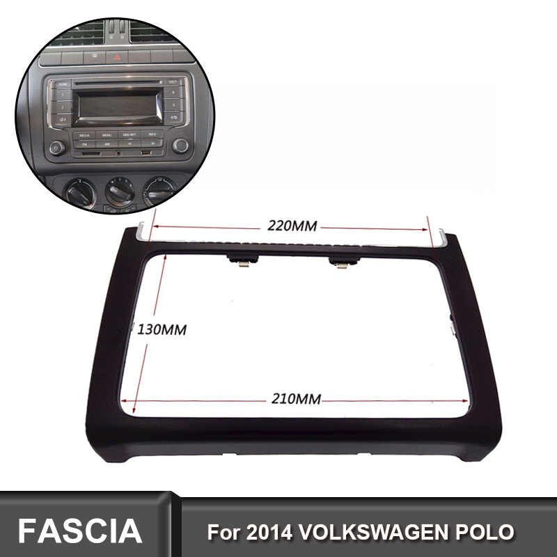 Küçük resim: Volkswagen Polo 2014 Siyah OEM Teyp Çerçevesi
