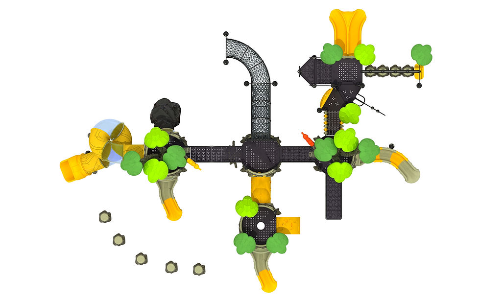 Miniature : Module de jeux Extérieur série Maison dans un arbre M-052