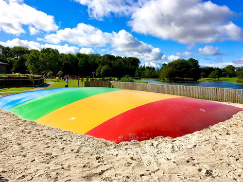 Big Bouncy Pillow Bounce Pad Pillow Trampoline Custom Farm Fun Big